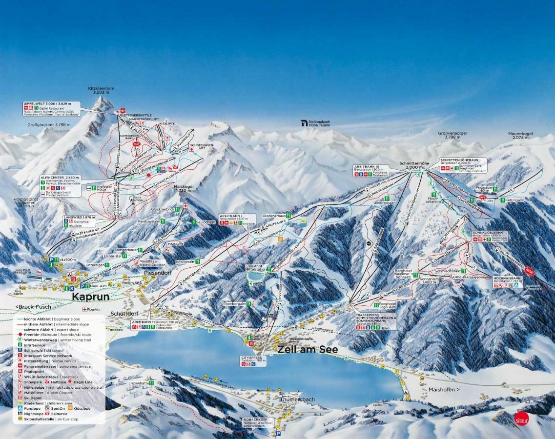 Alpinresort Kaprun 1 Экстерьер фото
